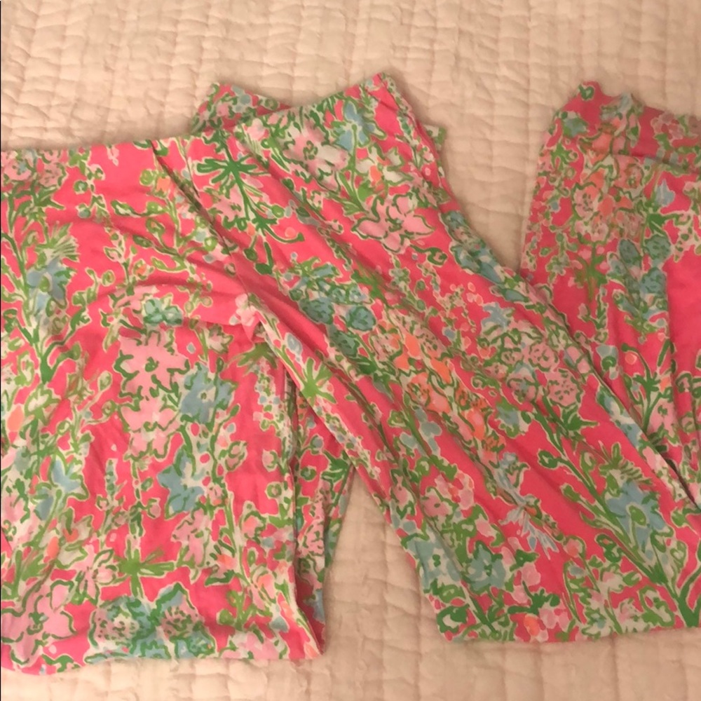 Lily Pulitzer GUC Southern Charm L palazzo pants